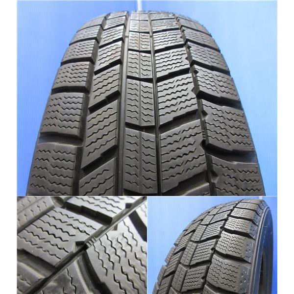 ⑤2021年製155/65R14 中古スタッドレスタイヤ4本セット ノーストレック 155/65R14スタッドレスタイヤアルミセット 2024