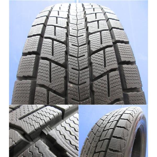 ダンロップ　スタッドレス　17インチ　4本セット DUNLOP（ダンロップ） 限定セット 中古 4本 WINTER MAXX SJ8+ 225