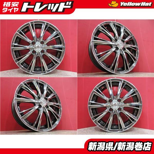 限定セット 中古 4本 weds LEONIS WX 16インチ ホイール セット 5J +45