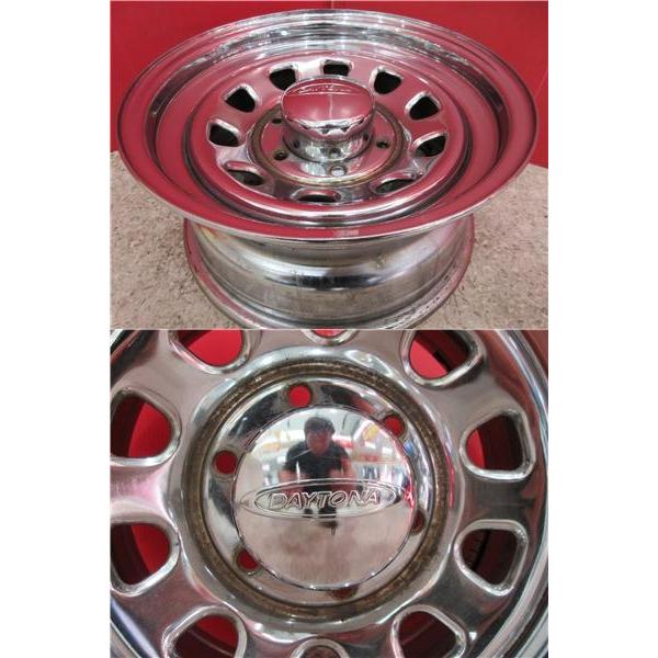 限定セット 中古 4本 デイトナ DAYTONA 15インチ ホイール セット 7J +