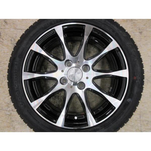 4本 軽自動車 15インチ ドレスアップ 新品 165 55r15 Atr Sport 美品 ブラック 5 5j アルミ ホイール セット 埼玉 鴻巣 おすすめ インチアップ スペーシア N Box E009 タイヤショップトレッド 通販 Yahoo ショッピング