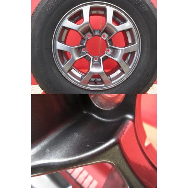 BRIDGESTONE スズキ JB74型 ジムニーシエラ 純正 15x5.5J+5 5H BRIDGESTONE スズキ JB74型 ジムニーシエラ 純正 15x5.5J+5 5H