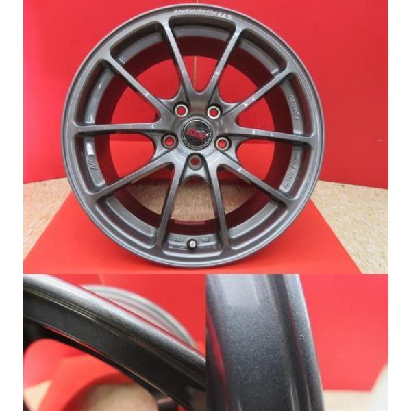 希少 鍛造 SUBARU純正OP RAYS STI パフォーマンス 18x8J+53 5H-114.3