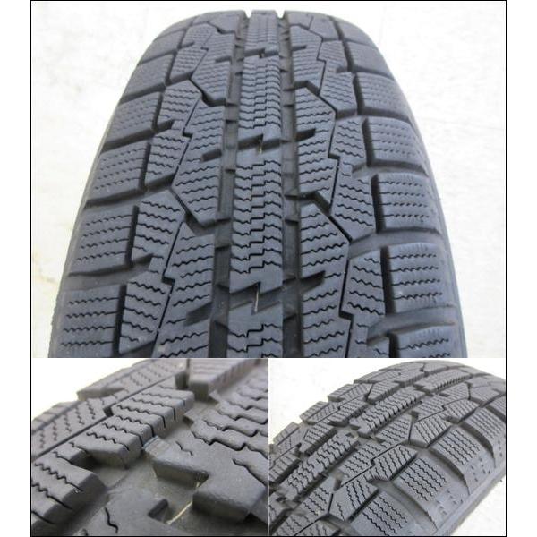 4本 165/60R15 2023年製 TOYO OBSERVE GARIT GIZ スタッドレス 新品 ブラック ホイール セット 9分山 埼玉 鴻巣 ハスラー キャスト｜tire-shop-tread｜05