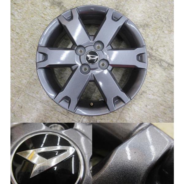 ダイハツ タフト/タントファンクロス純正 15x4.5J+45 4H-100 ダイハツ タフト/タントファンクロス純正 15x4.5J+45 4H-100