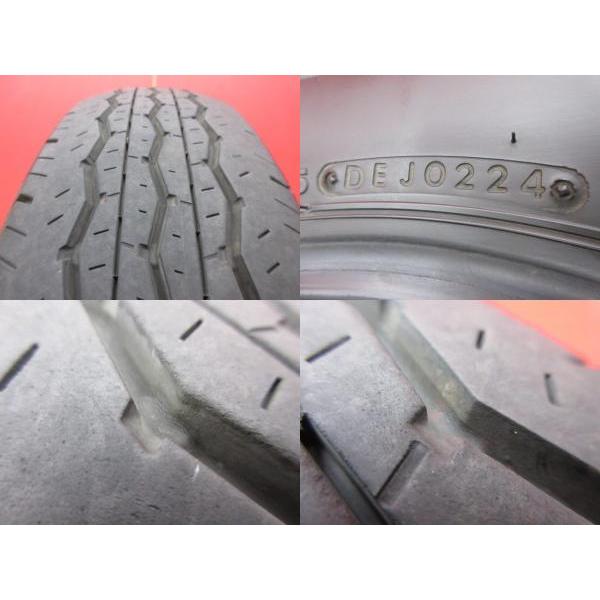 BRIDGESTONE BS RD-613STEEL 195/80R15 24年製造 新車外し4本 BRIDGESTONE BS RD-613STEEL 195/80R15 24年製造 新車外し4本