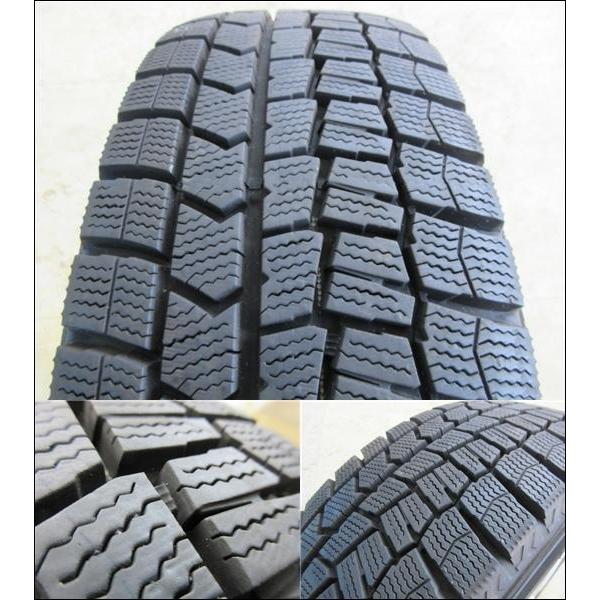 DUNLOP（ダンロップ） 4本 185/60R15 深溝 WINTERMAXX WM02 ウィンター