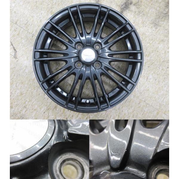 DUNLOP（ダンロップ） Weds VELVA AGUDO 15x4.5J+45 4H-100 中古4本