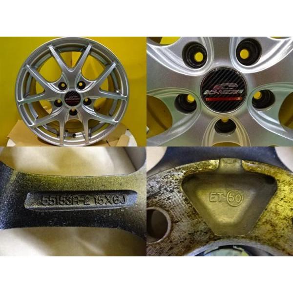 中古】A-TECH シュナイダー 15-6.0J +50 5H114.3 4本セット ノア 