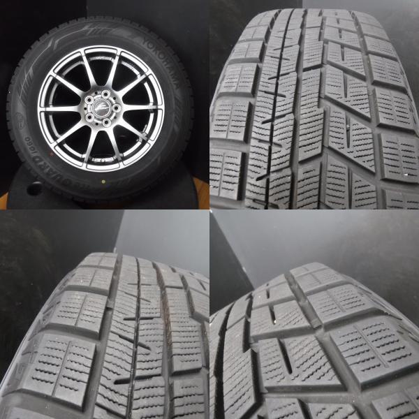 【中古】即決 送料無料 中古 スタッドレス ヨコハマ アイスガード IG60 195/65R15 91Q 中古ホイール 1560+45 5H100 4本セット プリウス ウ｜tire-shop-tread｜09