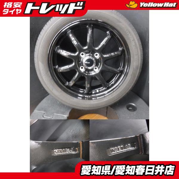 N-BOX スペーシア 軽自動車 送料無料 中古 日本製 夏タイヤ ヨコハマ  