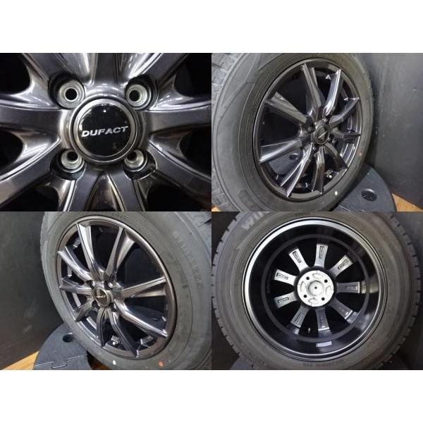 DUNLOP ライズ ロッキー 送料無料 中古 スタッドレスホイール4本