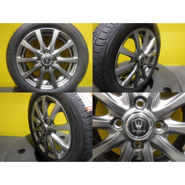 N-BOX タント 新品 夏タイヤ 155/65R14 中古 アルミ ユーロ N-BOX タント 新品 夏タイヤ 155/65R14 中古 アルミ ユーロ