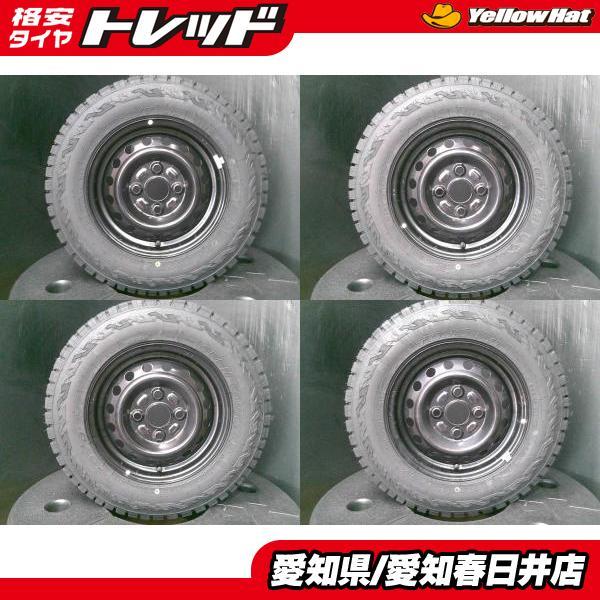 軽トラ・軽バン用　サマータイヤ　ダイハツ純正ホイール４本セット TOYO TIRES（トーヨータイヤ） ハイゼットカーゴ ピクシスバン