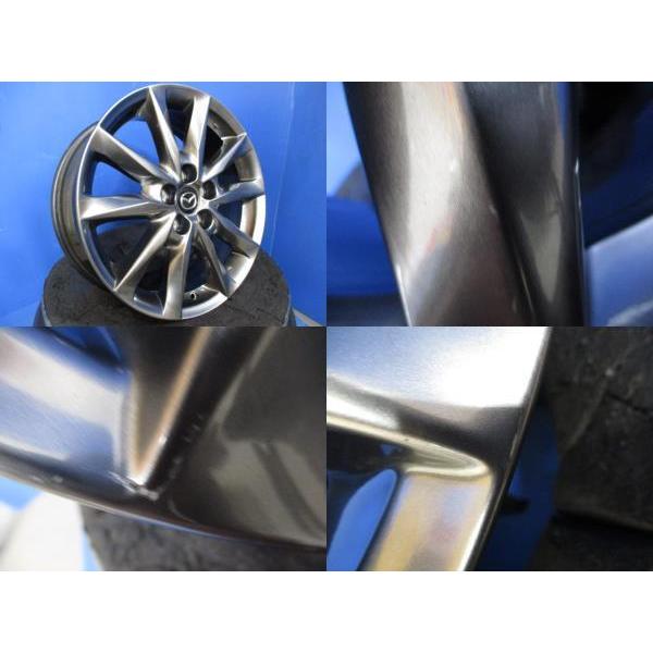 4本 マツダ BM系 アクセラスポーツ アクセラ純正 18インチ7J+50