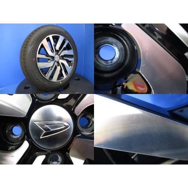 DUNLOP 4本 ダイハツ トール純正 14インチ4穴 4-100 新車外し DUNLOP 4本 ダイハツ トール純正 14インチ4穴 4-100 新車外し