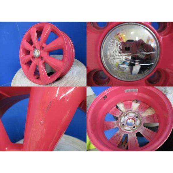 スズキ MR31S MR41S ハスラー 4本 ララパーム ピンク 15インチ4穴 4 