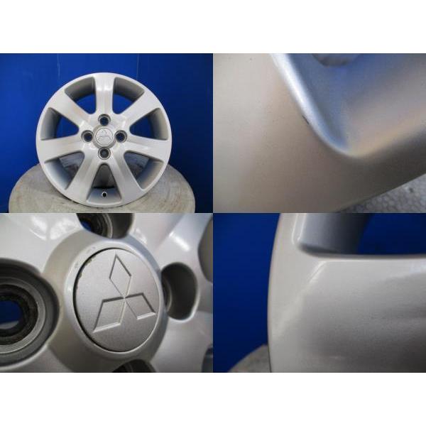 三菱 アイミーブ・アイ専用 アルミホイール＋スタッドレスタイヤ 4本セット