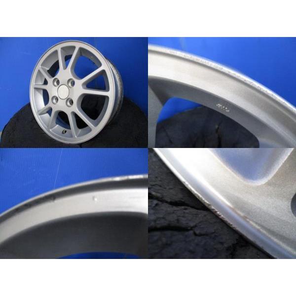 4本 スズキ アルトワークス純正 14インチ4穴 4-100 新品 155/65R14