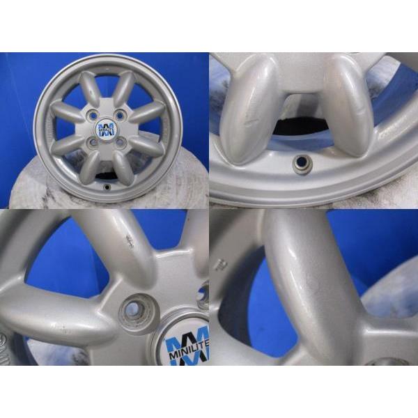 4本 ダイハツ純正 MINILITE ミニライト 14インチ4穴 4-100 新品 4本 ダイハツ純正 MINILITE ミニライト 14インチ4穴 4-100 新品