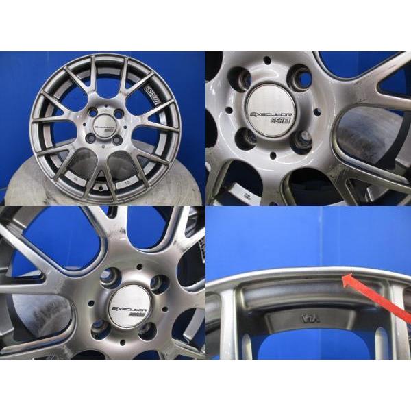4本 訳アリ SSR エグゼキューター 軽自動車用 タント N-BOX ムーヴ 