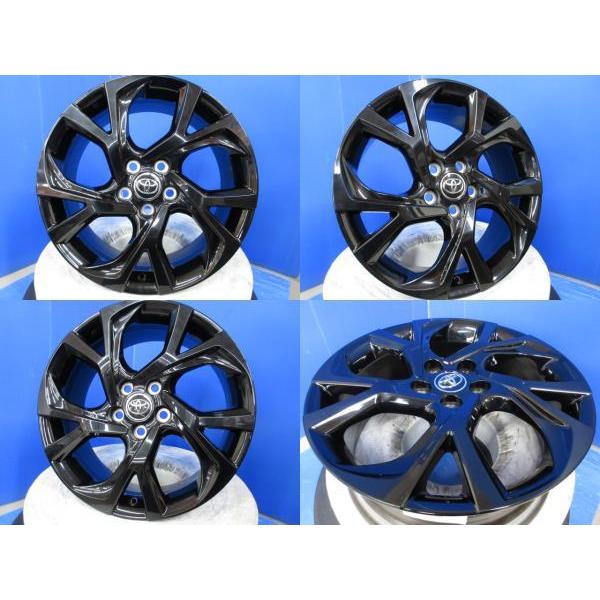 ヤリスクロス GRスポーツ 4本 トヨタ純正 黒 18インチ5H 5穴 PCD ヤリスクロス GRスポーツ 4本 トヨタ純正 黒 18インチ5H 5穴 PCD