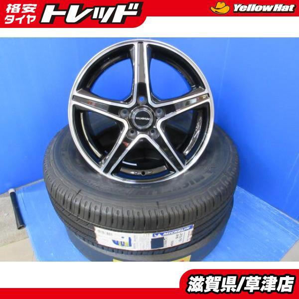 ミシュラン 三菱 N60系 N70系 RVR パジェロイオ 4本 黒 16インチ5H 5穴 PCD 114.3 新品 215/70R16 夏用 ...