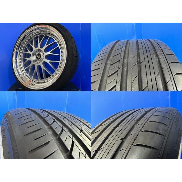 TOYO TIRES 4本 美品 深リム 3ピース アルファード ヴェル TOYO TIRES 4本 美品 深リム 3ピース アルファード ヴェル