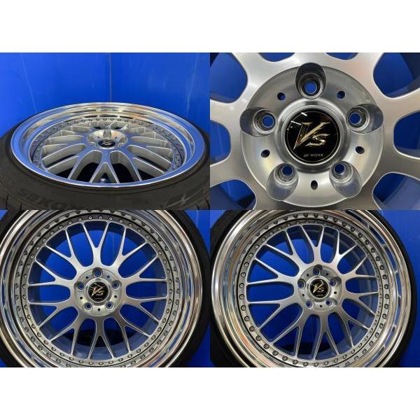 TOYO TIRES 4本 美品 深リム 3ピース アルファード ヴェル TOYO TIRES 4本 美品 深リム 3ピース アルファード ヴェル