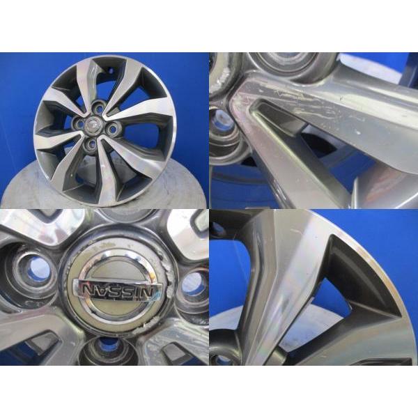 DUNLOP B21W B21A デイズ ルークス 4本 日産純正 15インチ4穴 DUNLOP B21W B21A デイズ ルークス 4本 日産純正 15インチ4穴
