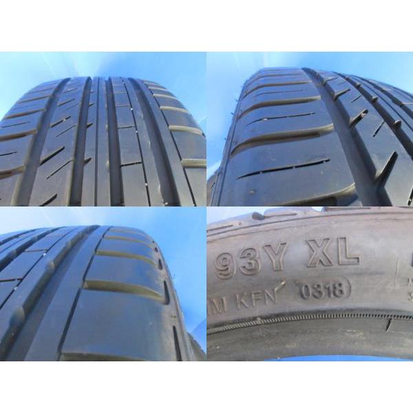 4本 225/40R19 93Y XL 19インチ SAFFIRO SF5000 中古 夏用 夏タイヤ サマータイヤ 2018年製 タイヤのみ 4本セット｜tire-shop-tread｜05