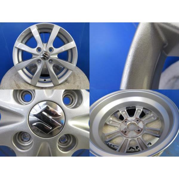 BRIDGESTONE ワゴンRスティングレー 4本 スズキ純正 14インチ4穴 BRIDGESTONE ワゴンRスティングレー 4本 スズキ純正 14インチ4穴