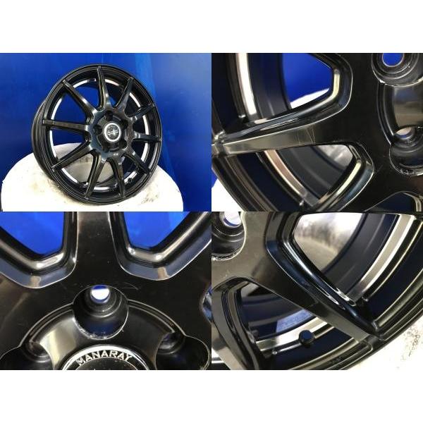 DUNLOP 現行 新型 10系 シエンタ 4本 黒 15インチ5H 5穴 PCD 100 DUNLOP 現行 新型 10系 シエンタ 4本 黒 15インチ5H 5穴 PCD 100