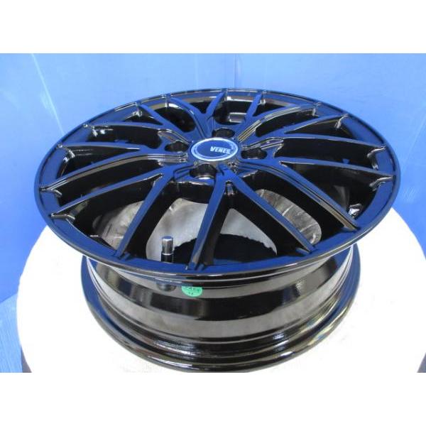 DUNLOP 日産 E12系 ノート Eパワー 4本 黒 メッシュ 15インチ4穴