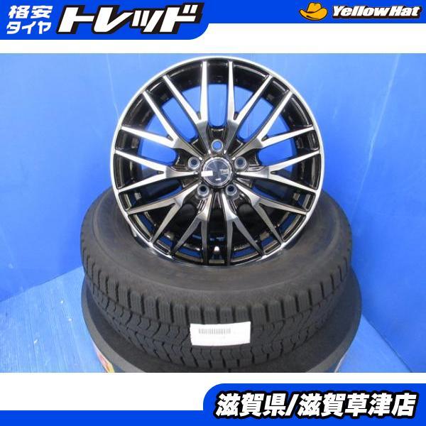 スタッドレス　TOYO トーヨー　30プリウス純正ホイール4本195/65R15 TOYO TIRES（トーヨータイヤ） 30 50系 プリウス 4本 新品 黒 メッシュ