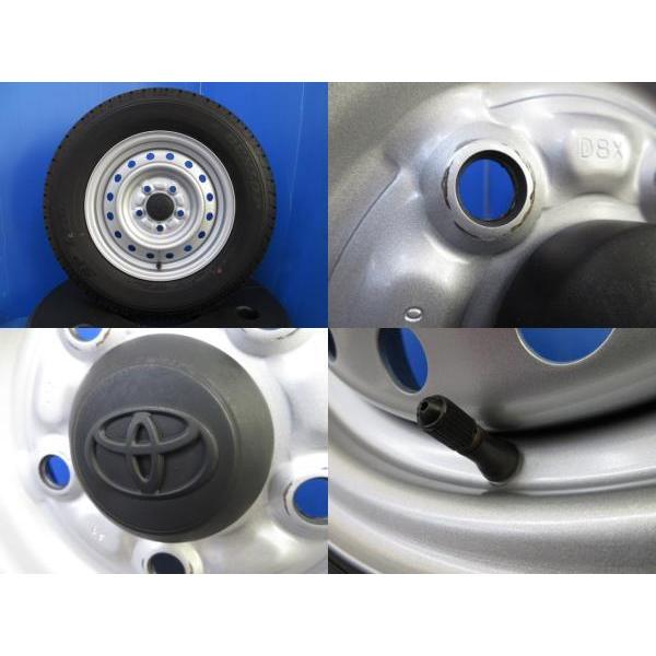 DUNLOP 4本セット 新車外し トヨタ タウンエーストラック 純正 DUNLOP 4本セット 新車外し トヨタ タウンエーストラック 純正