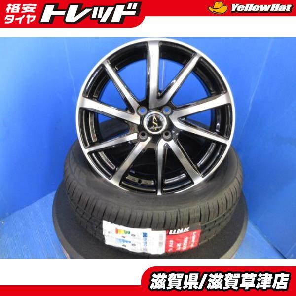 4本 スズキ 新型 現行 スイフト 16インチ ブラックポリッシュ アルミ