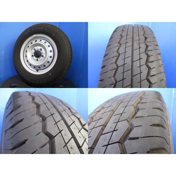 DUNLOP 4本セット 新車外し トヨタ タウンエーストラック 純正 DUNLOP 4本セット 新車外し トヨタ タウンエーストラック 純正