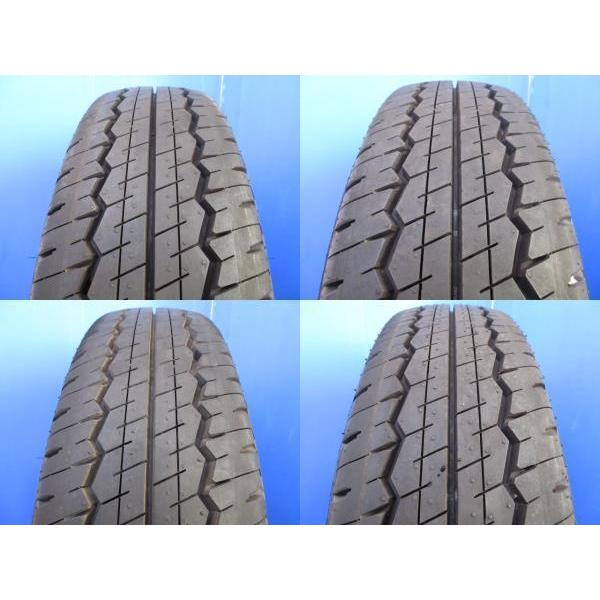 DUNLOP 4本セット 新車外し トヨタ タウンエーストラック 純正 DUNLOP 4本セット 新車外し トヨタ タウンエーストラック 純正