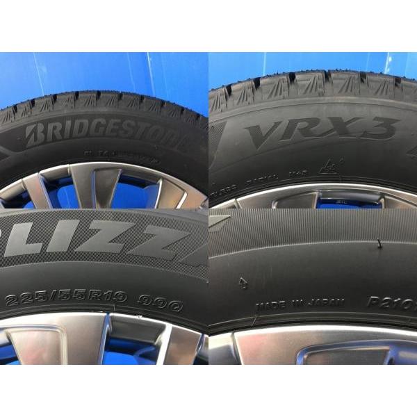 BRIDGESTONE 4本セット ハリアー純正 19インチ アルミホイール BRIDGESTONE 4本セット ハリアー純正 19インチ アルミホイール