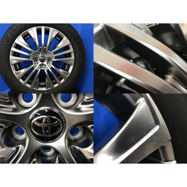 BRIDGESTONE 4本セット ハリアー純正 19インチ アルミホイール BRIDGESTONE 4本セット ハリアー純正 19インチ アルミホイール