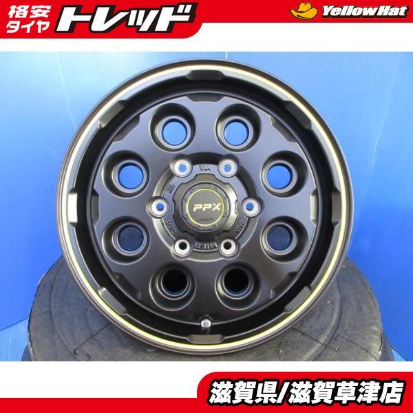 200系ハイエース 新品 15インチ PPX MIL8 アルミホイールのみ 単品 6穴