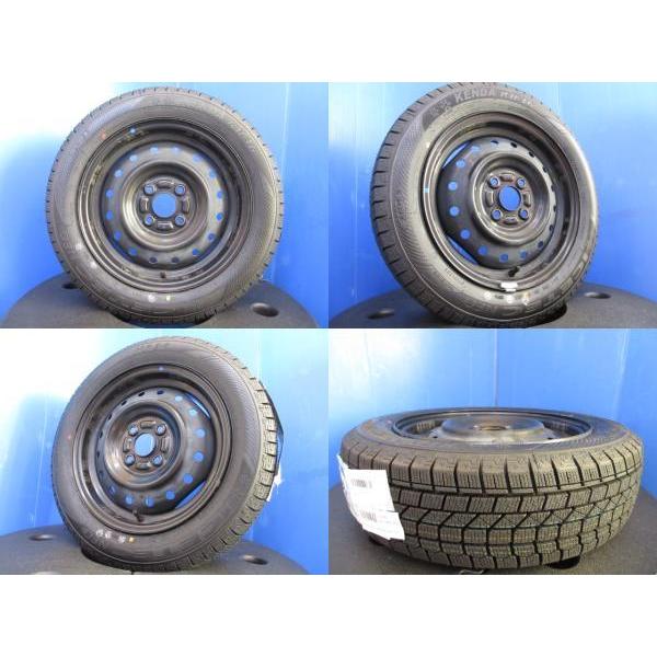 スチールホイール 14インチ4本 ワゴンR KENDA スズキ ワゴンR スマイル 14インチ スチールホイール 黒 4