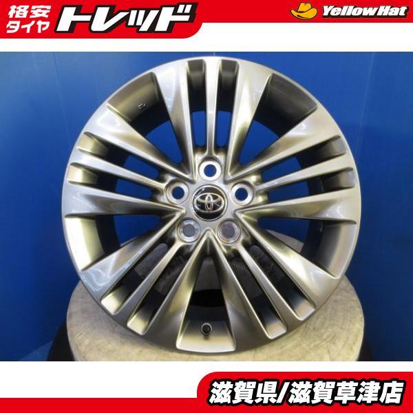 未走行！！40アルファード　新車外し！純正アルミホイール4本セット トヨタ 40系 アルファード純正 4本セット 新車外し ハイブリッドZ 18