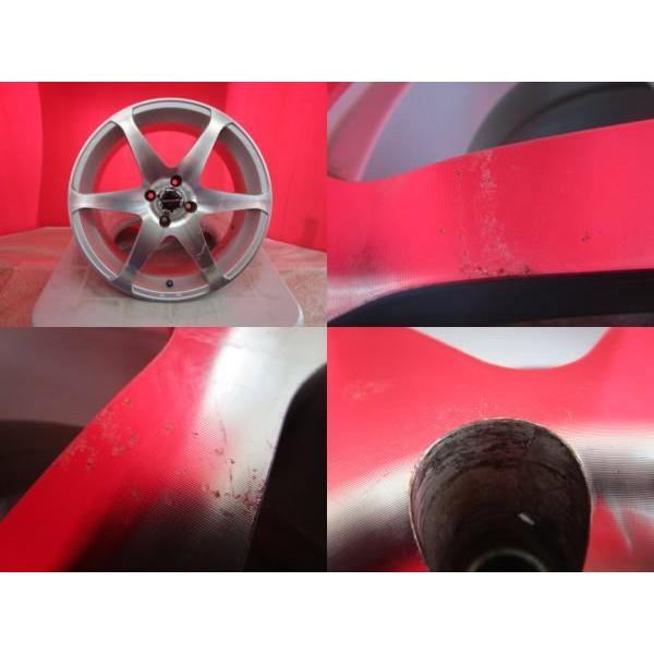 限定1台! 早い者勝ち! 中古 HOKUTO RACING 17 7.0+30 4H100 4本