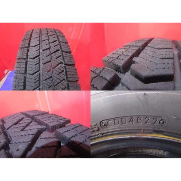 中古タイヤ＆ホイール　155/80R13ブリヂストン　パッソ純正4本セット 中古タイヤ＆ホイール 155/80R13ブリヂストン パッソ純正4本