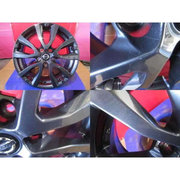 中古ホイール4本単品SET 日産 エクストレイル T32系純正 7.0J+45