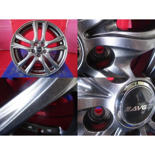 限定1台 プリウス 86 インプレッサXV 中古ホイール4本セット AVG