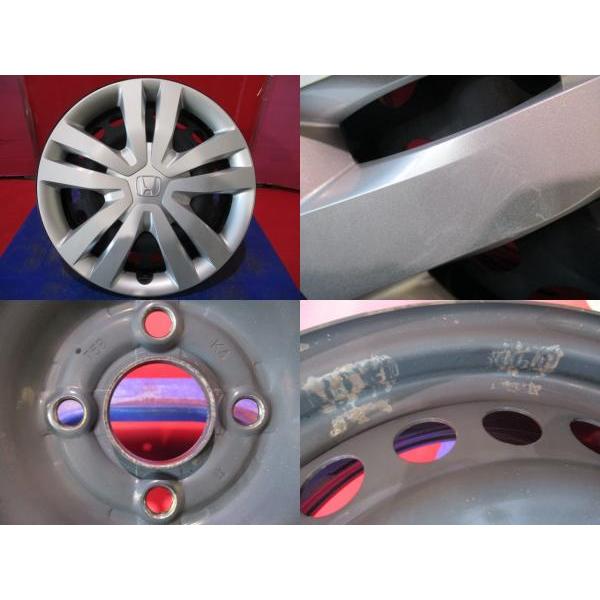ホンダ純正 GK系 フィット純正スチールホイール 185/60R15 4本 ホンダ純正 GK系 フィット純正スチールホイール 185/60R15 4本