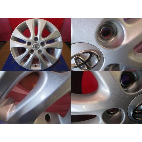 トヨタヴォクシー70 純正ホイルタイヤ4本セット DUNLOP 4本SET 中古ホイール トヨタ ヴォクシー 70系 純正 6.0J+